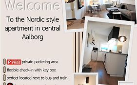 Nordic Style Apartment In Central Aalborg